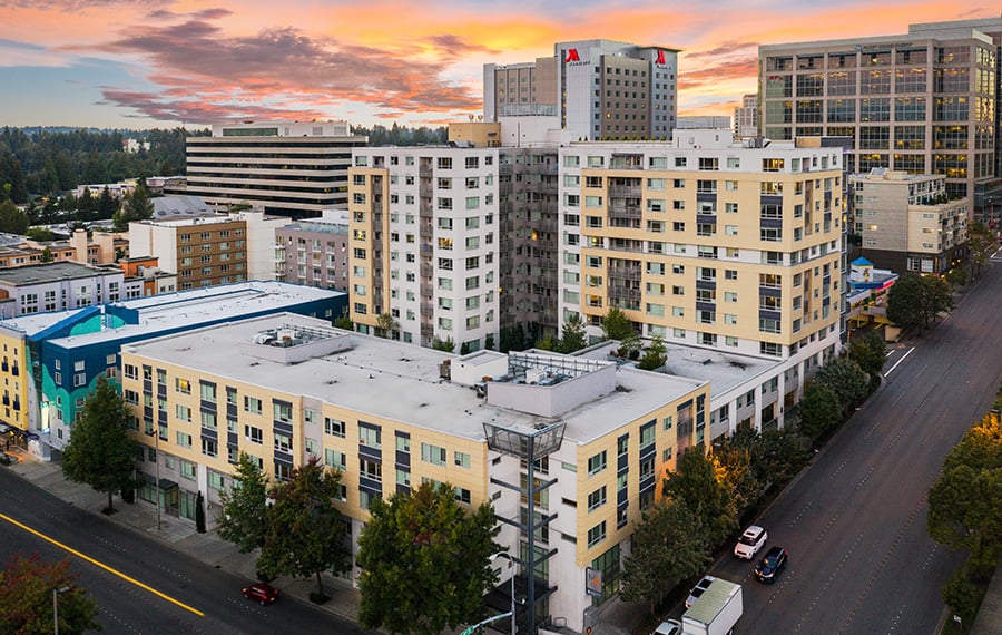 Downtown Bellevue apartments for rent near Microsoft - Metro 112 Apartments - downtown Bellevue