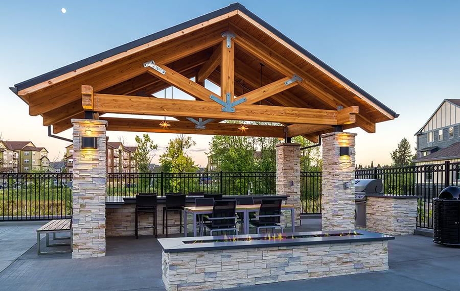 Victory Flats apartments in Cedar Hills, OR - Outdoor Fire Features