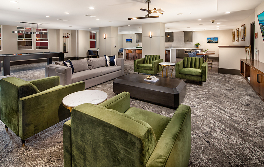 Miramar apartments for rent in San Diego - Mira Bella Resident Lounge