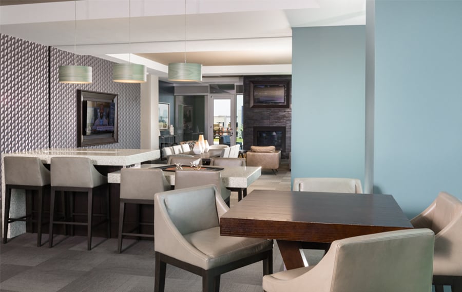 SkyHouse Dallas - Dallas, TX - demonstration kitchen