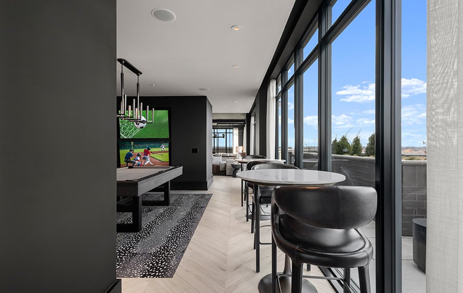 The Camille - new apartments in Bethesda, MA - game room