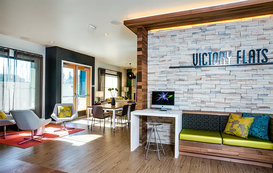 Victory Flats apartments in Cedar Hills - Clubhouse