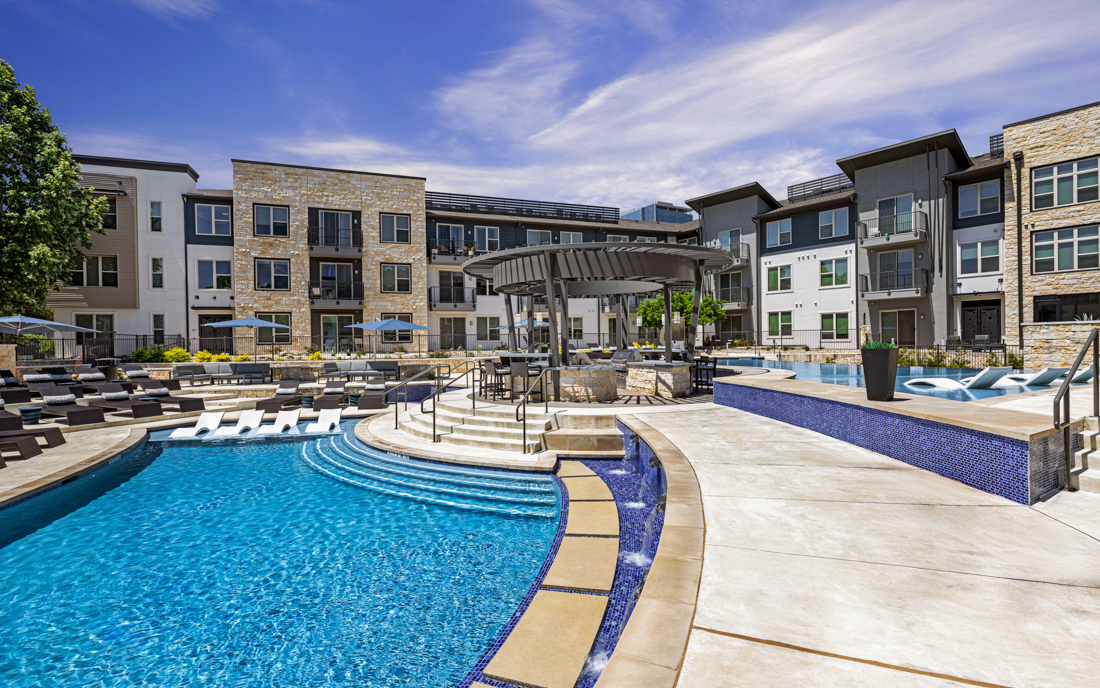 The Domain apartments - Addison at Kramer Station pool