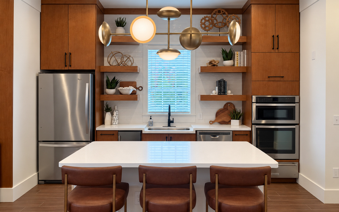 Suwanee apartments for rent - Artisan Station Apartments Entertainment Kitchen