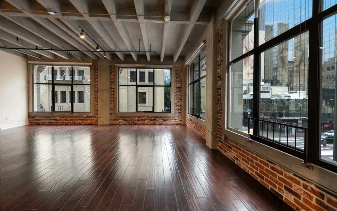 LA apartments for rent near LA Live - Brockman Lofts Beautiful historic building