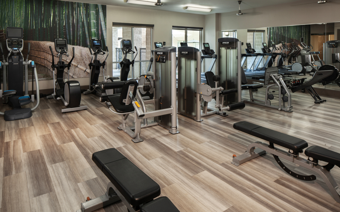 Apartments 77098 - Houston, TX - District at Greenbriar Expansive fitness center