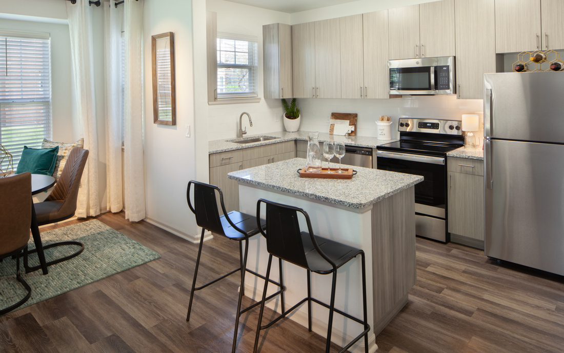 Parker apartments and townhomes for rent - Meadows At Meridian upgraded kitchens