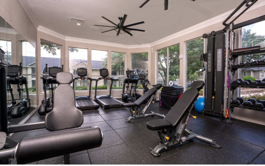 Montelena Apartments - Fitness Center - Apartments near DFW Airport