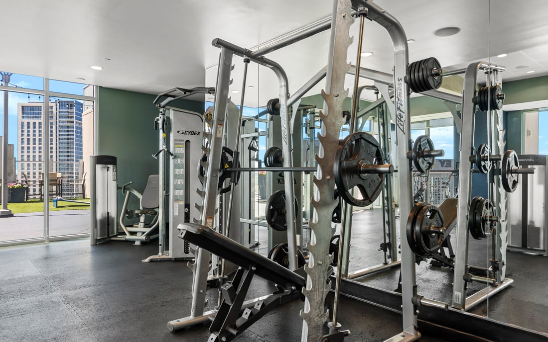 SkyHouse Dallas - Separate Yoga and Spin Room - Park District Apartments