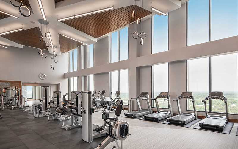 Picture of 42 Multifamily Fitness Center ideas | fitness center design, functional ...