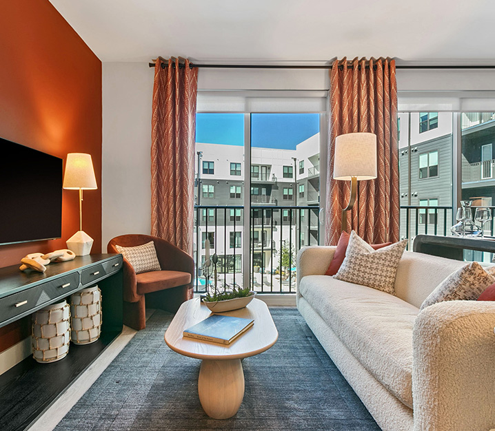 New Apartments in Vinings Atlanta - Auden Apartments - Bedroom