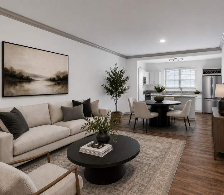 Ballantyne Apartment Homes - Promenade Park living room