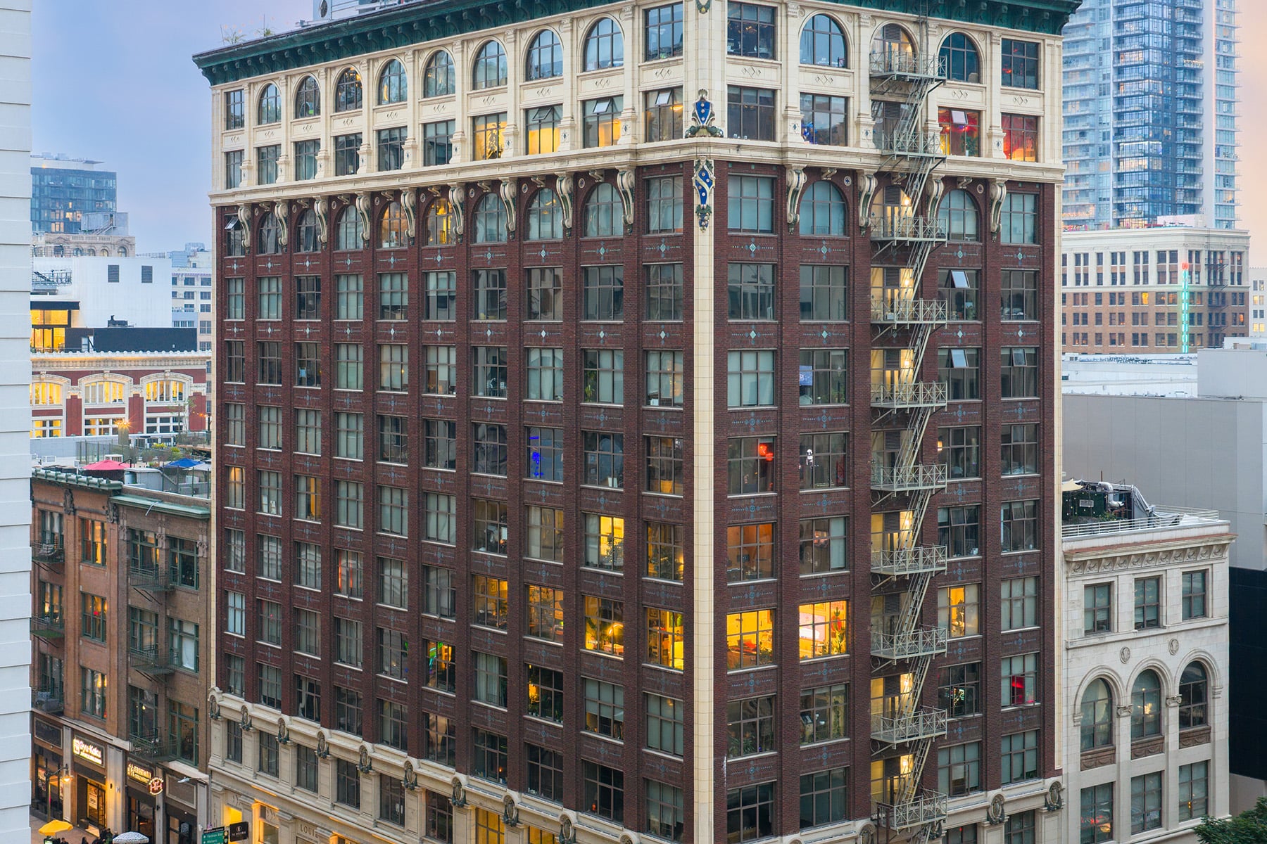 Financial District apartments for rent in Los Angeles - Brockman Lofts Building Exterior