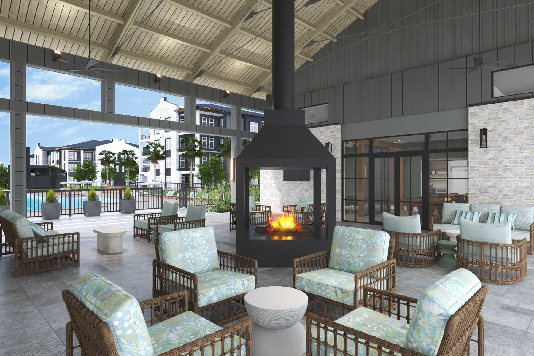 Brooking Square - Outdoor Fire Pit Lounge | Rentals near Point Hope, SC
