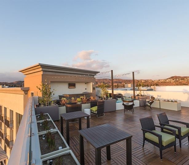 Luxury apartment homes in Brea, CA - Joule La Floresta - Santa Ana views