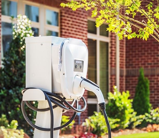 Briley apartments - Matthews, NC - electric vehicle charging station