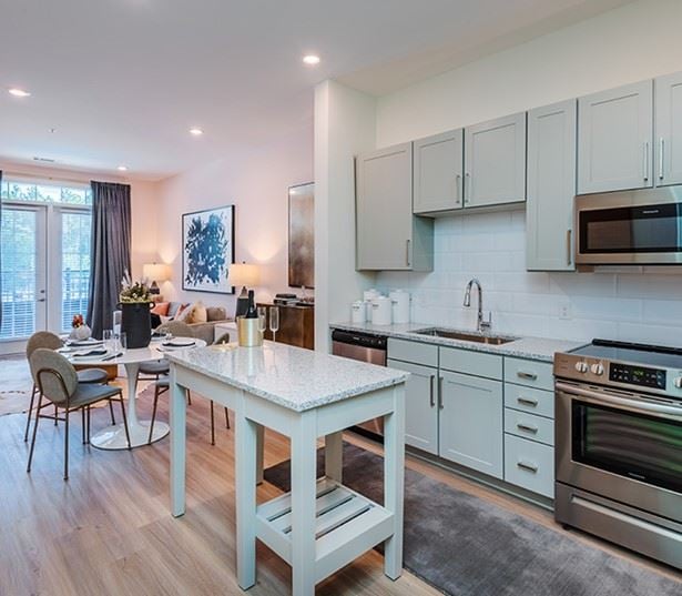 Briley - Apartments near elevation corporate - vinyl plank flooring