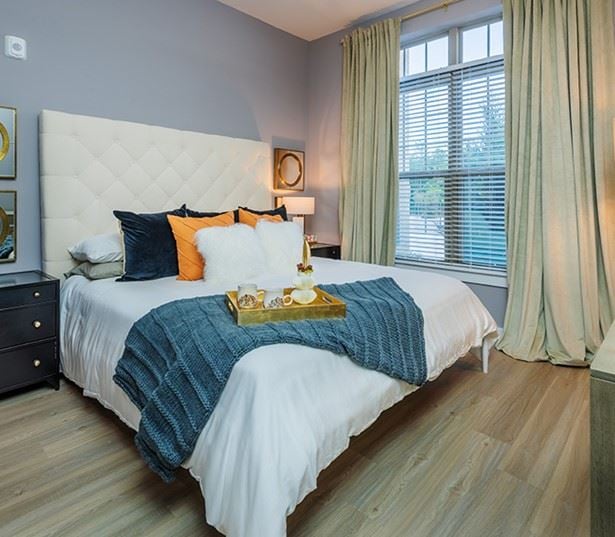 Briley - Downtown Matthews, NC apartments - spacious bedrooms