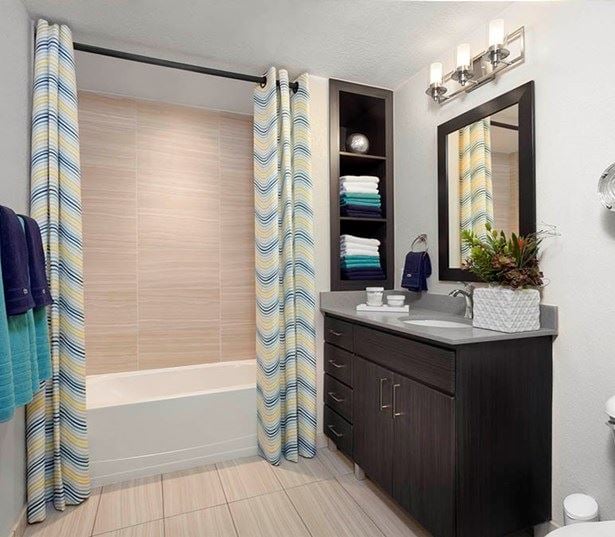 Studio LoHi Apartments - Bathroom - Denver CO - Apartments near Downtown