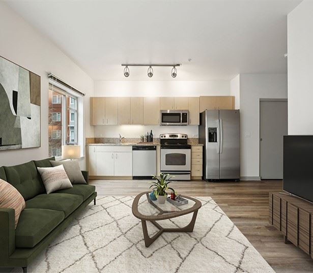The Matisse apartments for rent near John's Landing - luxury vinyl plank flooring