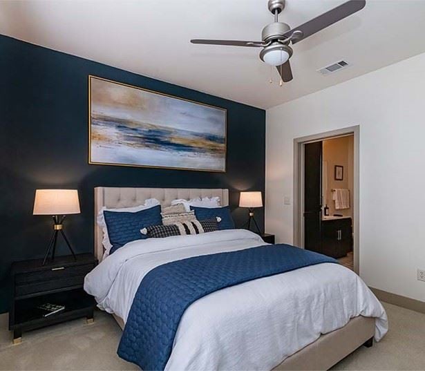 Brick Row Apartments - Apartments in Downtown Plano - bedroom