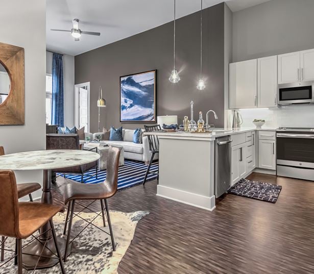 Charlotte NC Apartments for rent - The Links Rea Farms - vinyl plank flooring