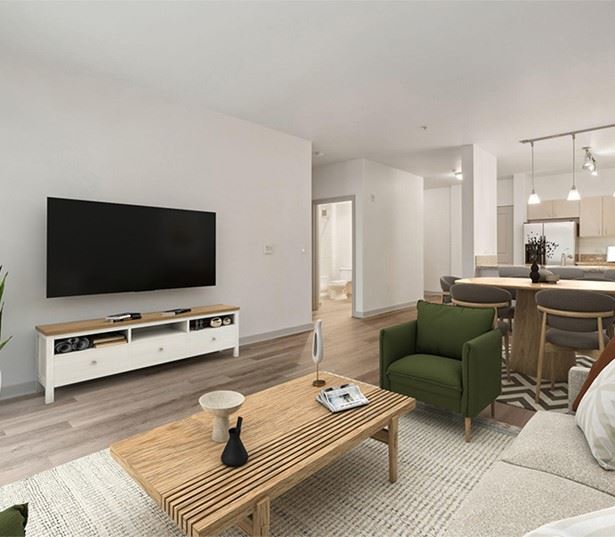 Portland, OR Apartments for rent in Macadam - The Matisse white tone paint palette