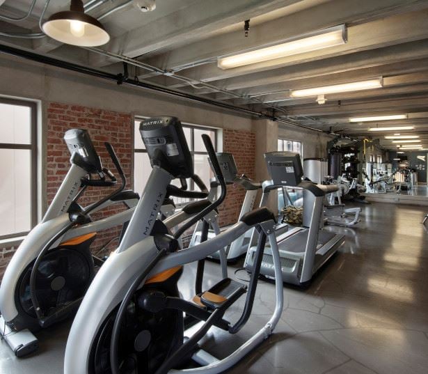 Apartments for rent in Downtown LA - Brockman Lofts fitness center