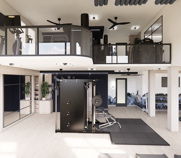 Brand new apartments in South Tampa, FL - The Residence Peninsula - Fitness Club