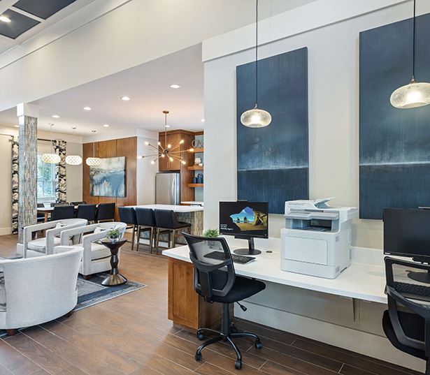 suwanee rentals - Artisan Station Apartments Wi-Fi lounge