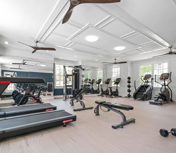apartments for rent in gwinnett county - Artisan Station Apartments fitness center