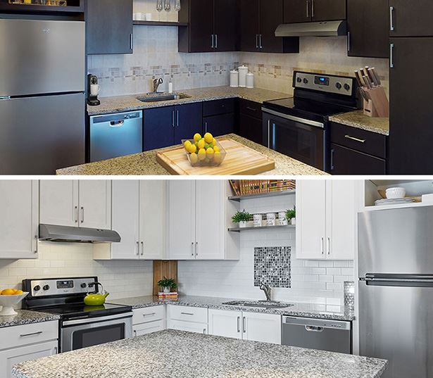 Artisan Station apartments for rent in gwinnett county - Choice of kitchen styles