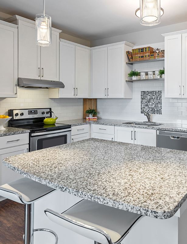 apartments in gwinnett ga - Artisan Station granite countertops