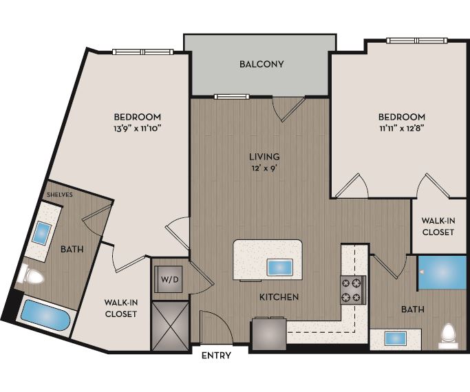 Auden Floor Plans New Construction Apartments in Atlanta