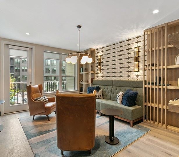 New Construction Apartments in Atlanta - Auden Apartments - Library