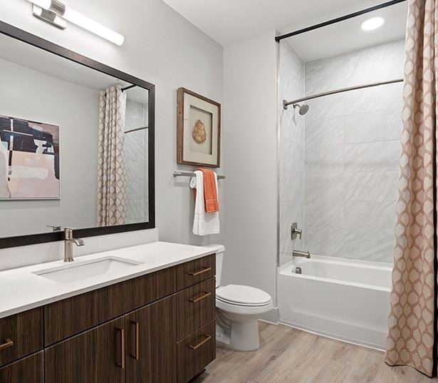 Auden Apartments | Apartments in Atlanta, GA | modern bathrooms