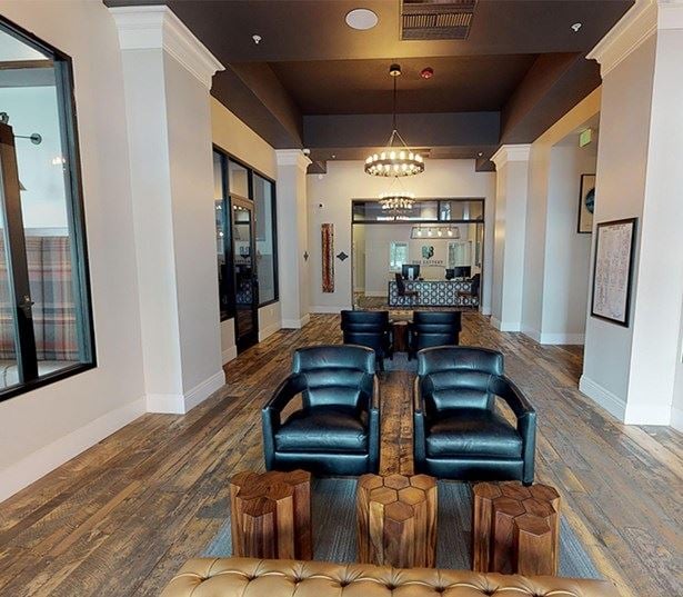The Battery on Blake Street lobby and leasing office - For Rent in LoDo Denver
