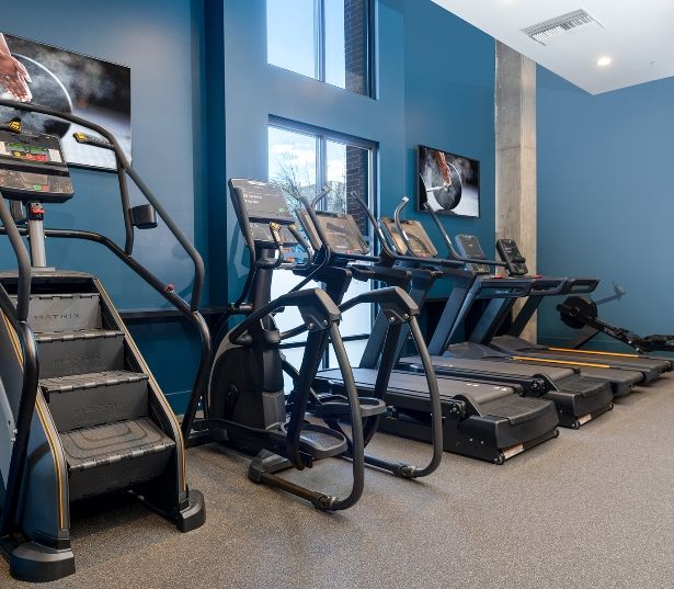 The Battery on Blake Street fitness center - apartments near union station denver