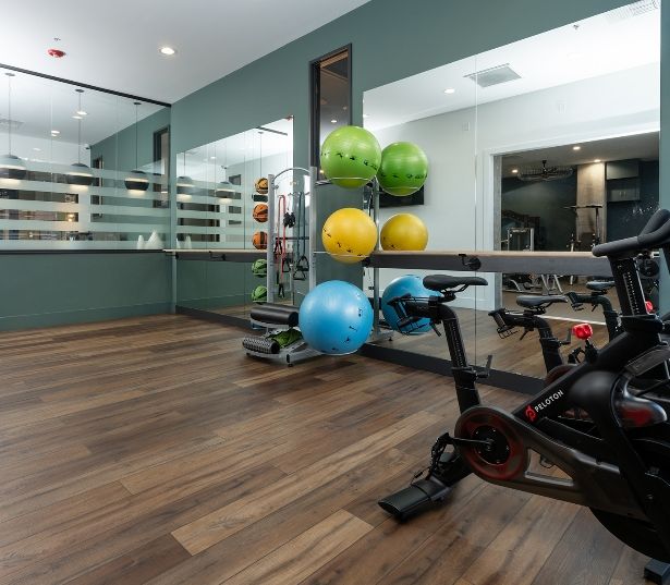 Ballpark Neighborhood Apartments in Denver - The Battery on Blake Street - Fitness Studio