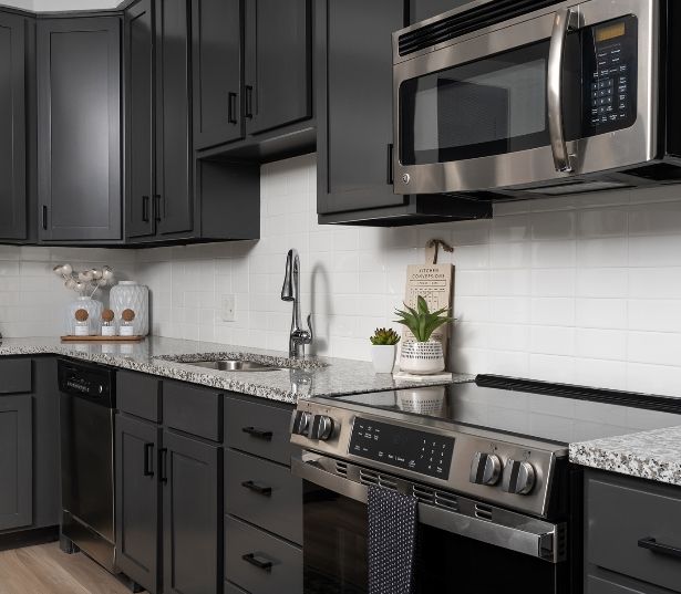 Ballpark Apartments in Denver - The Battery on Blake Street - Kitchen