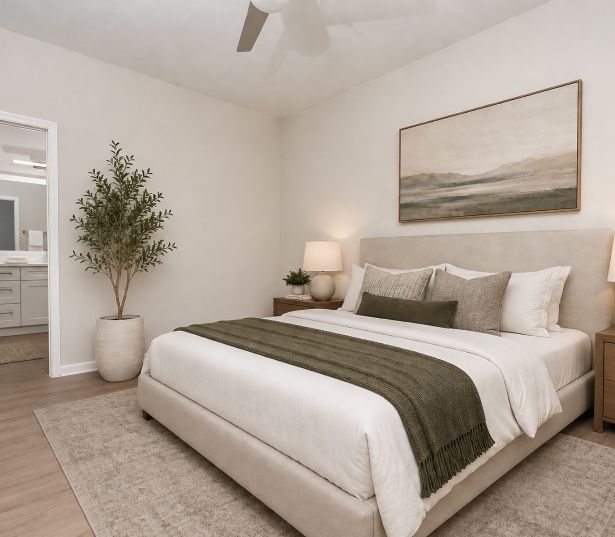 Renovated Apartment Homes for Rent in Orlando - Reserve at Beachline - Bedroom