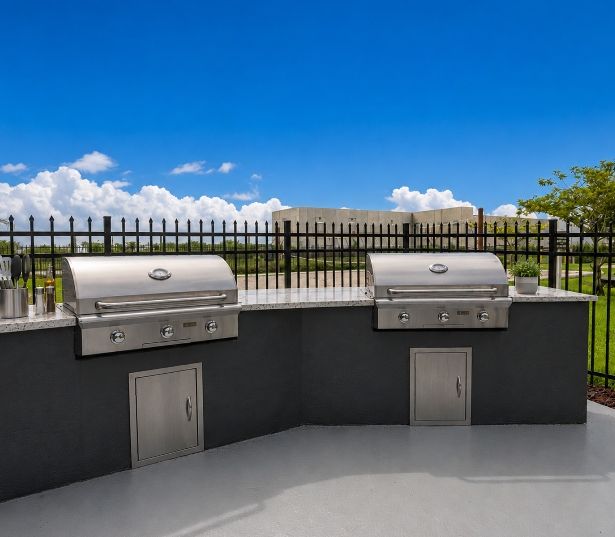 Renovated Apartment Homes for Rent in Orlando - Reserve at Beachline - Grills