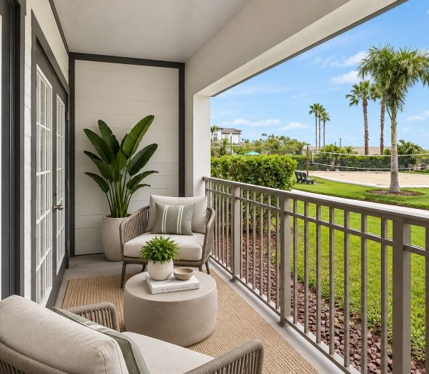 Reserve At Beachline upgraded apartments for rent - Medical City - Patio or Balcony