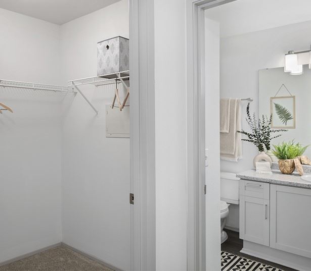 Renton School District apartments for rent - Benson Downs Main bathroom