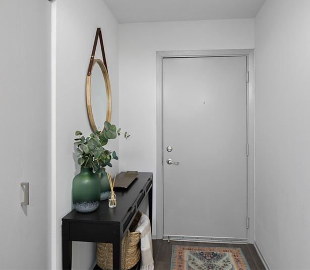 Apartments in the Renton School District - Benson Downs Spacious entry ways with coat closets
