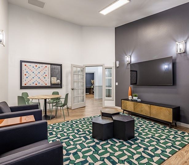 Renton apartments for rent near Valley Med Center - Benson Downs - Media Room 