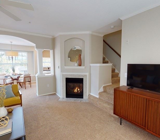 Apartments for rent in Sammamish WA - Boulder Creek has Gas fireplaces in every home
