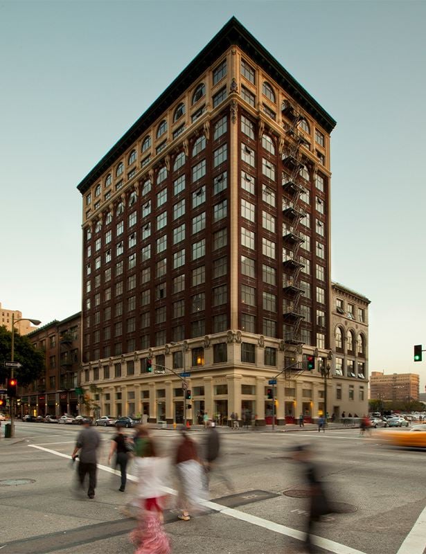 Financial District apartments for rent in Los Angeles - Brockman Lofts Building Exterior