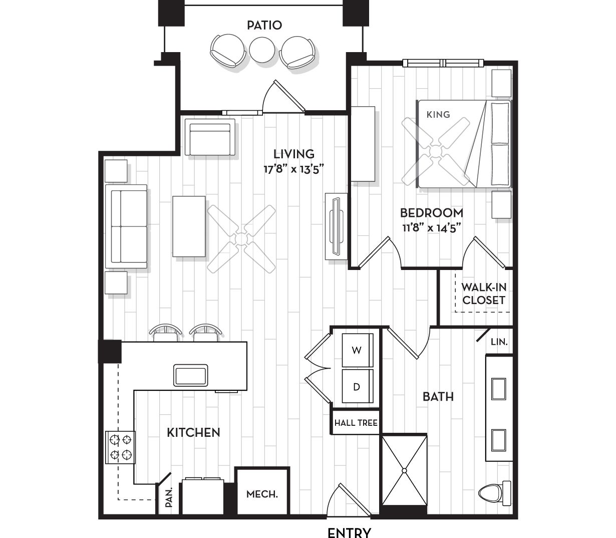 Brand New Townhomes in Charleston - Brooking Square - Marsh Floor Plan