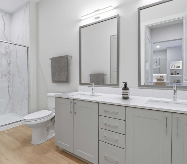 Refined Bathroom Finishes at Brooking Square - Apartments in Charleston, SC